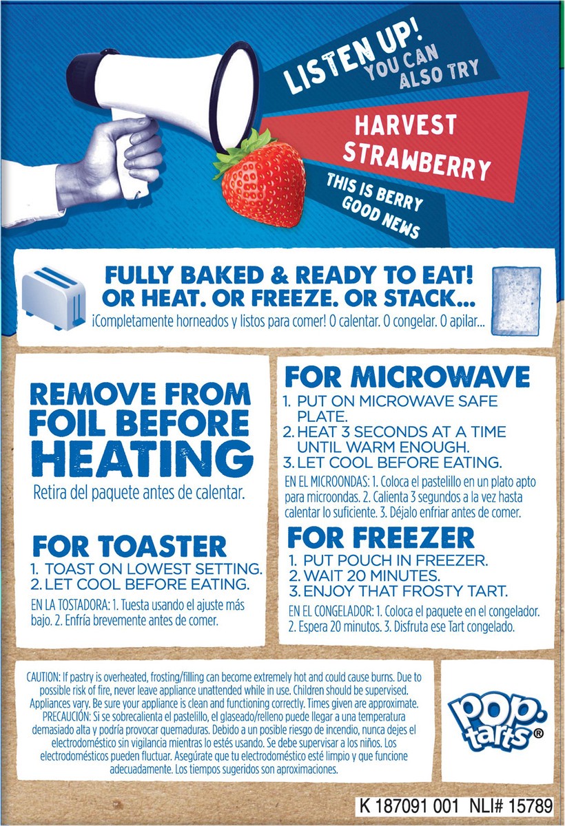 slide 6 of 10, Pop-Tarts Simply Pop-Tarts Toaster Pastries Frosted Orchard Apple Cinnamon, 13.5 oz, 8 Count, 13.5 oz