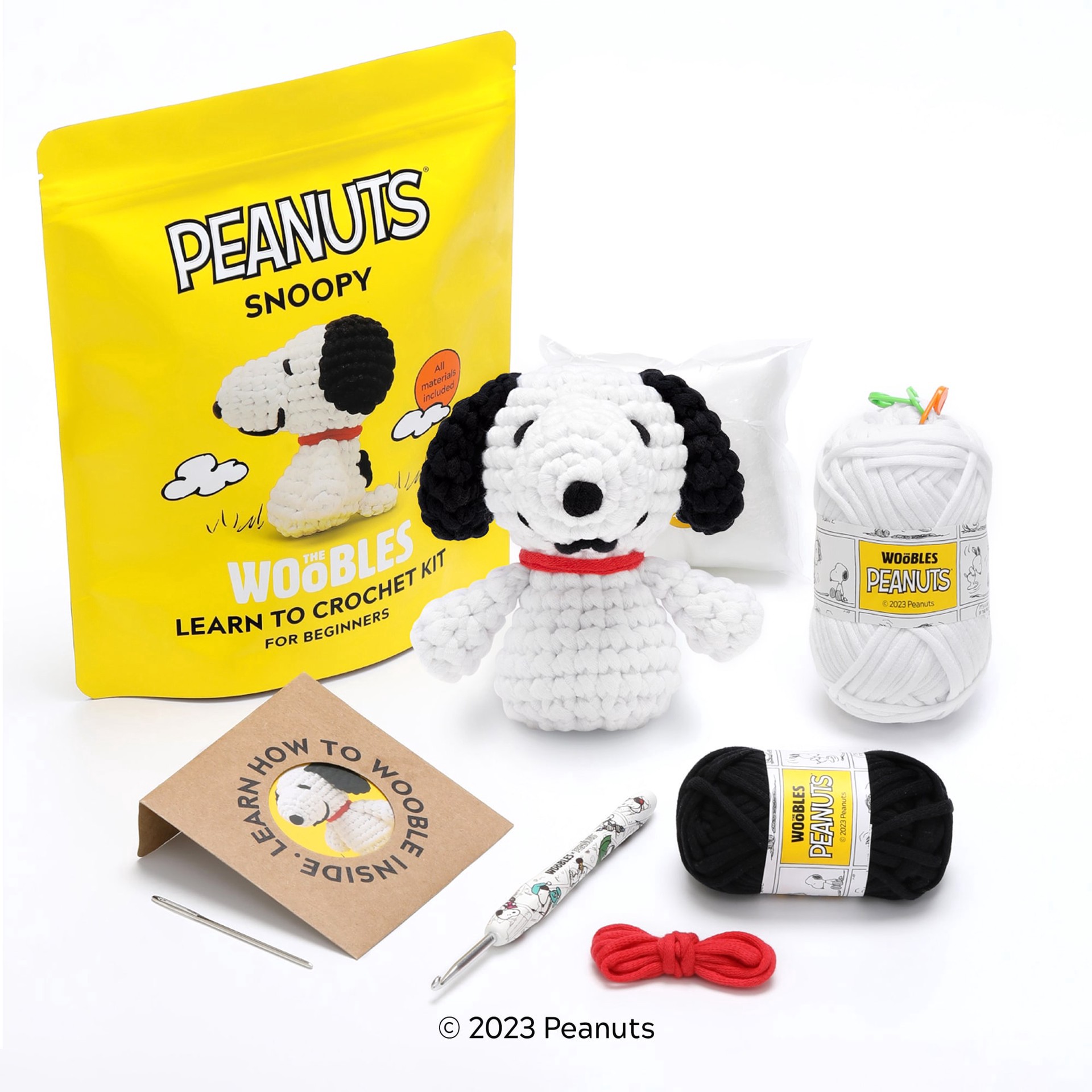 slide 1 of 1, The Woobles Snoopy Crochet Kit, 1 ct