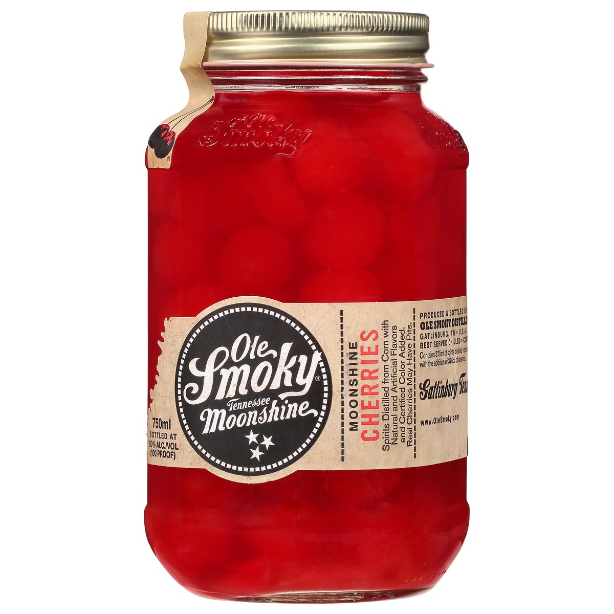 slide 4 of 12, Ole Smoky Tennessee Moonshine Cherries 750 ml, 750 ml