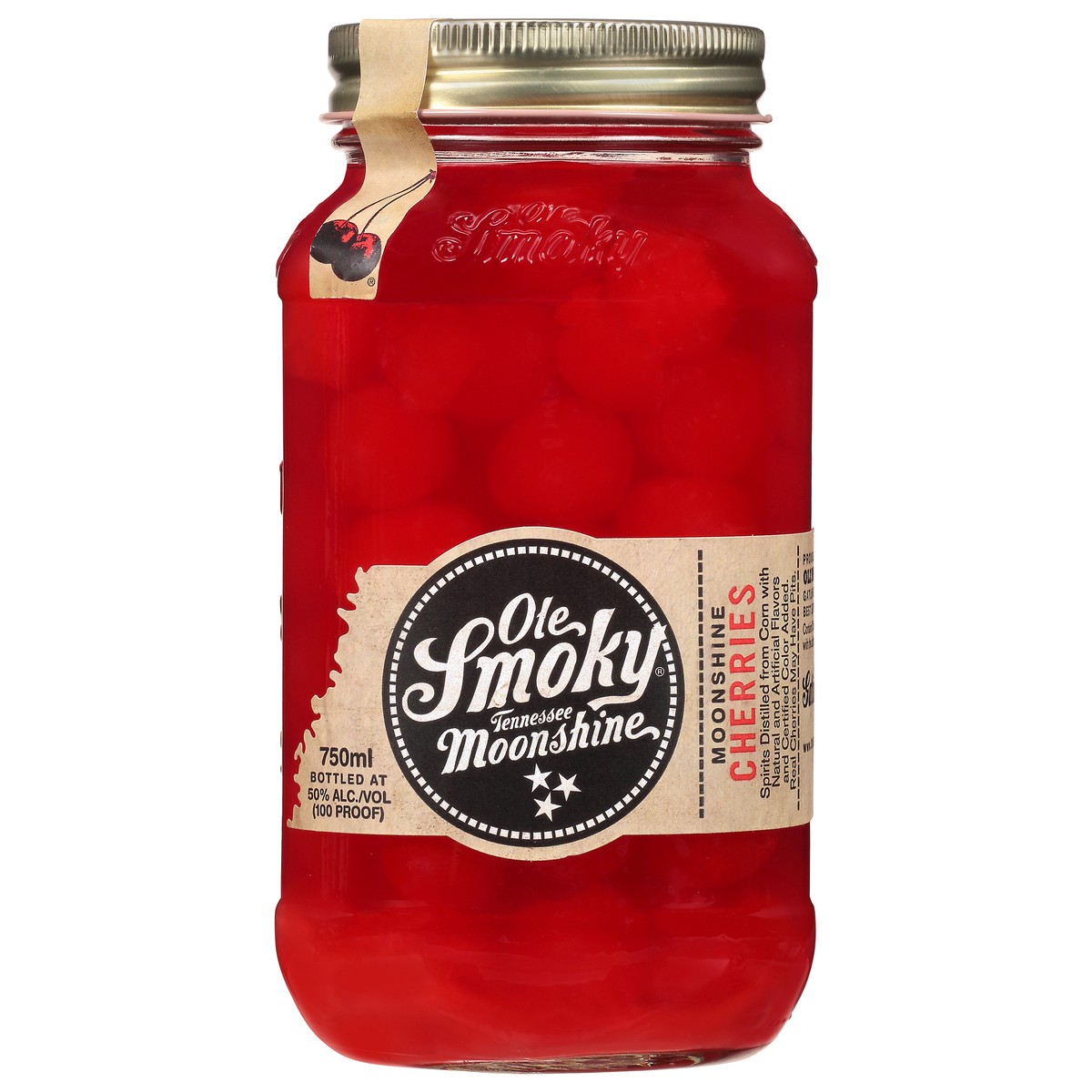 slide 10 of 12, Ole Smoky Tennessee Moonshine Cherries 750 ml, 750 ml