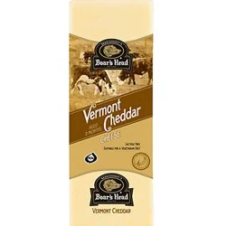 Boar's Head Vermont Cheddar White Cheese, sold by the lb