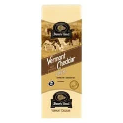 Boar's Head Vermont Cheddar White Cheese, sold by the lb