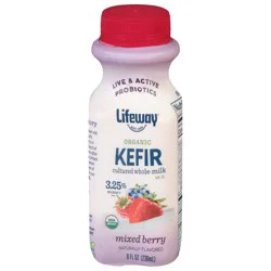 Lifeway Organic Lactose Free Mixed Berry Kefir 8 fl oz