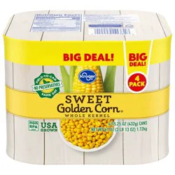 Kroger Whole Kernel Gold Corn