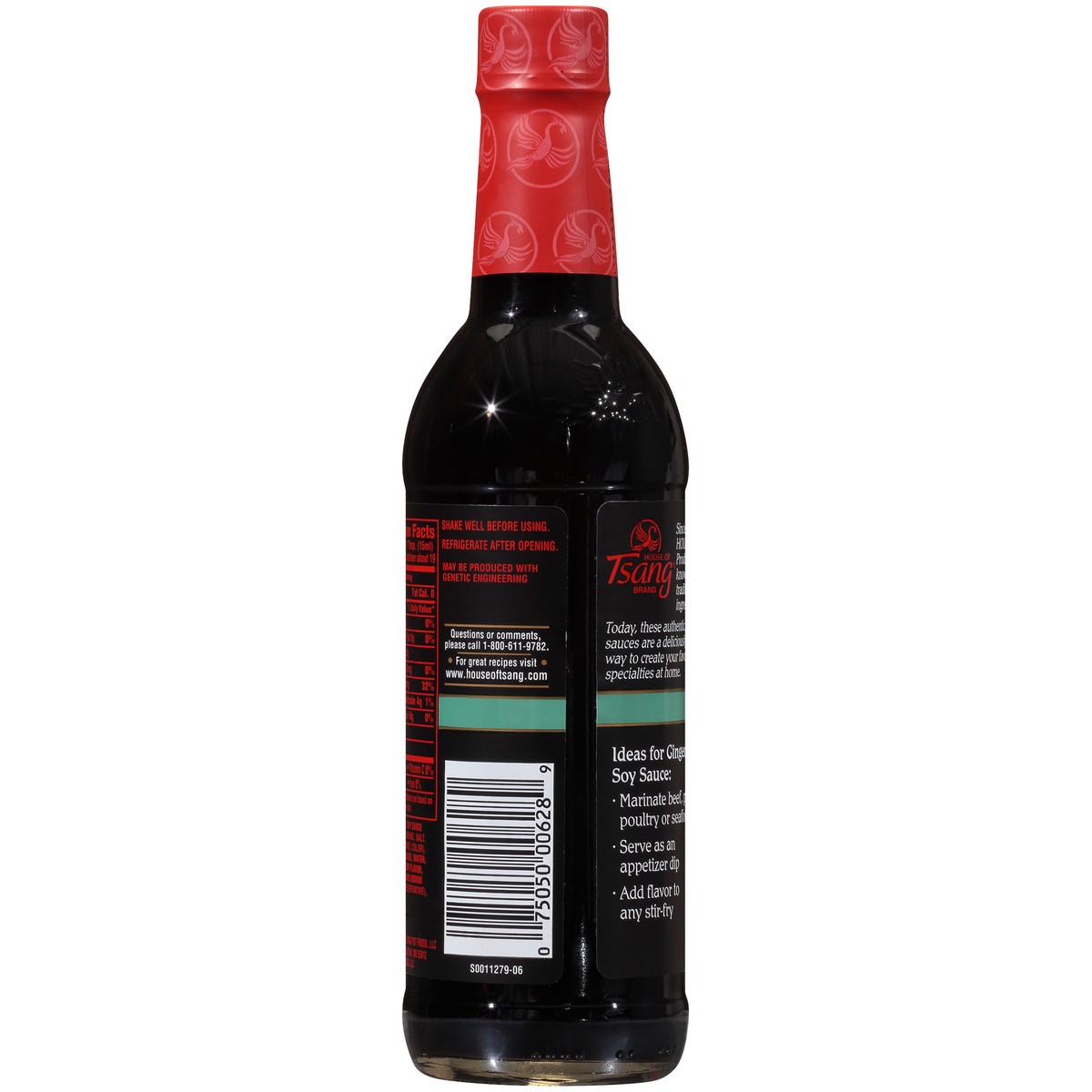 slide 3 of 7, House of Tsang Ginger Flavored Soy Sauce 9.85 fl. oz. Bottle, 9.85 fl oz