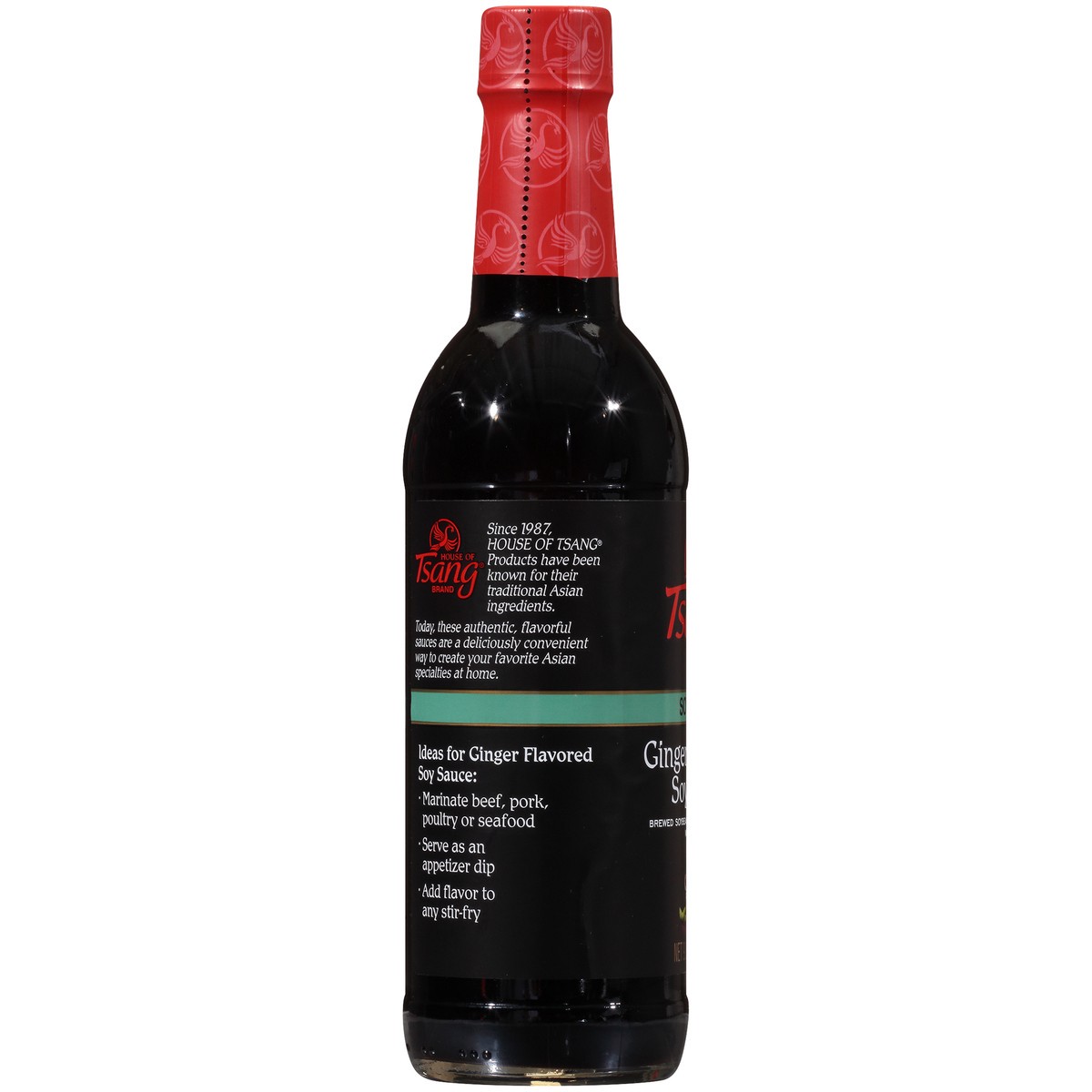 slide 5 of 7, House of Tsang Ginger Flavored Soy Sauce 9.85 fl. oz. Bottle, 9.85 fl oz