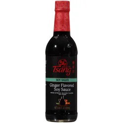 House of Tsang Ginger Flavored Soy Sauce 9.85 fl. oz. Bottle