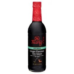 House of Tsang Ginger Flavored Soy Sauce 9.85 fl. oz. Bottle