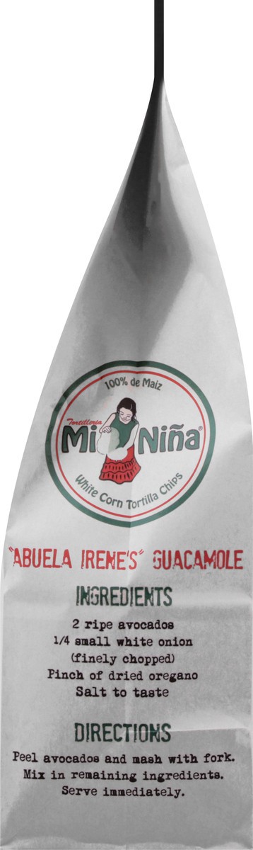 slide 10 of 12, Mi Niña White Corn Sea Salt Tortilla Chips 12 oz, 12 oz