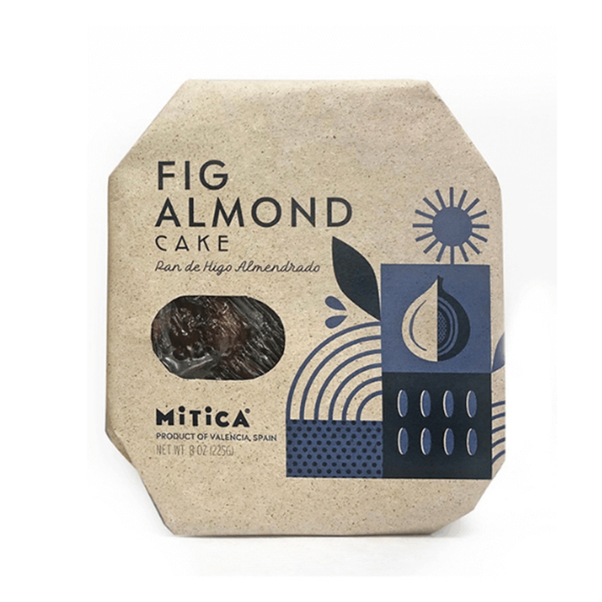 slide 1 of 1, Mitica Cake Fig With Almonds, 8 oz