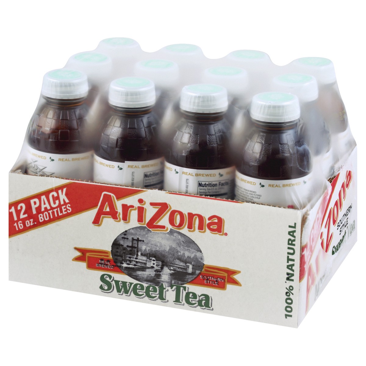 slide 3 of 9, AriZona Sweet Tea - 12pk/16 fl oz Bottles, 12 ct; 16 fl oz