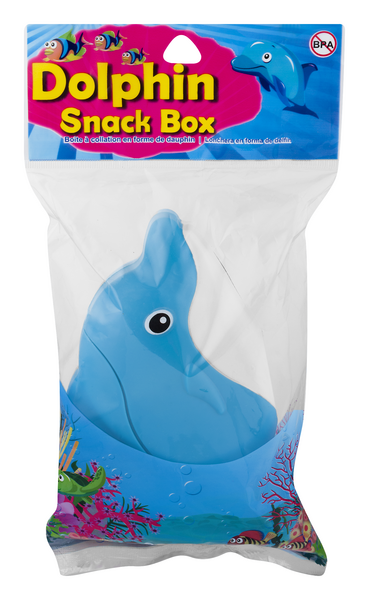 slide 1 of 1, Brite Concepts Dolphin Snack Box, 1 ct