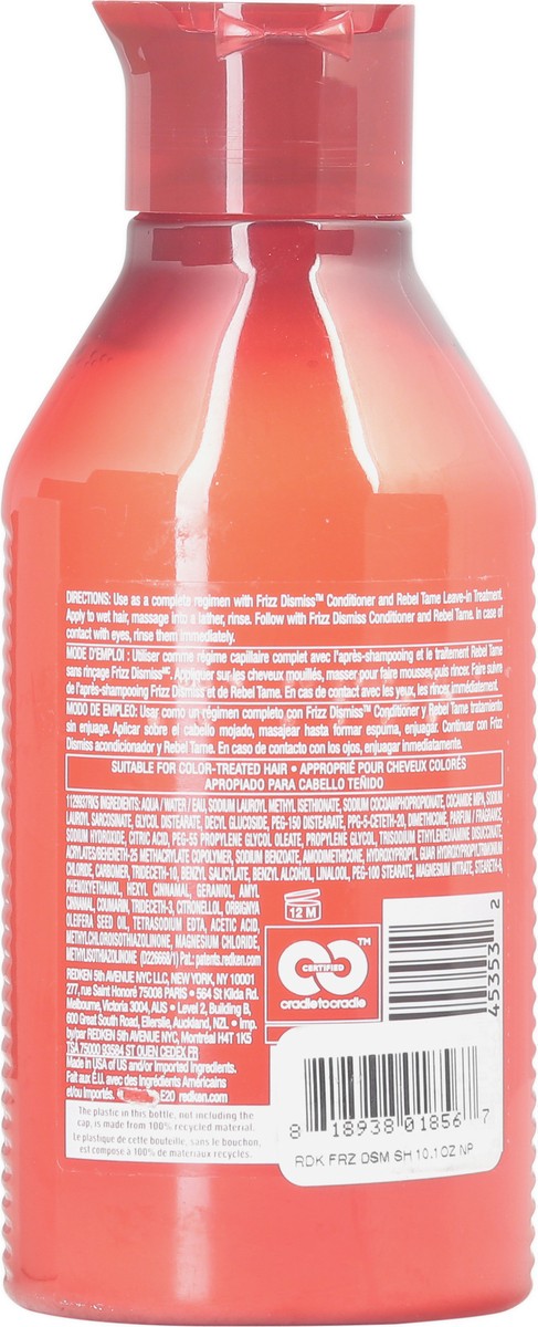 slide 13 of 13, Redken Frizz Dismiss Shampoo 10.1 fl oz, 10.10 fl oz