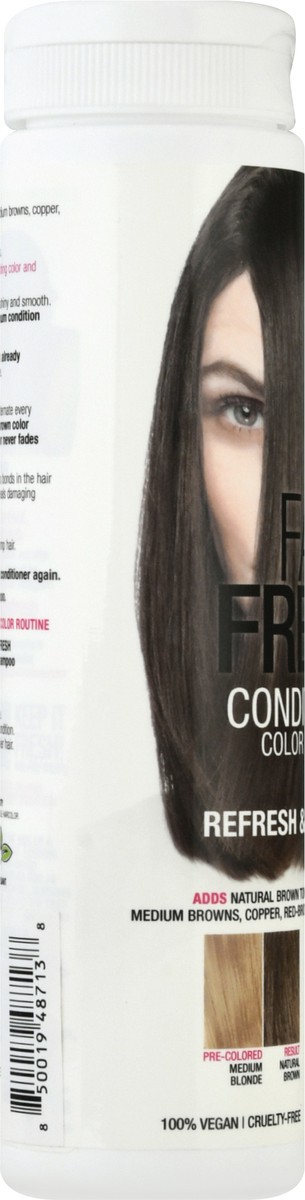 slide 7 of 9, No Fade Fresh Natural Brown Color Depositing Conditioner 189 ml, 189 ml