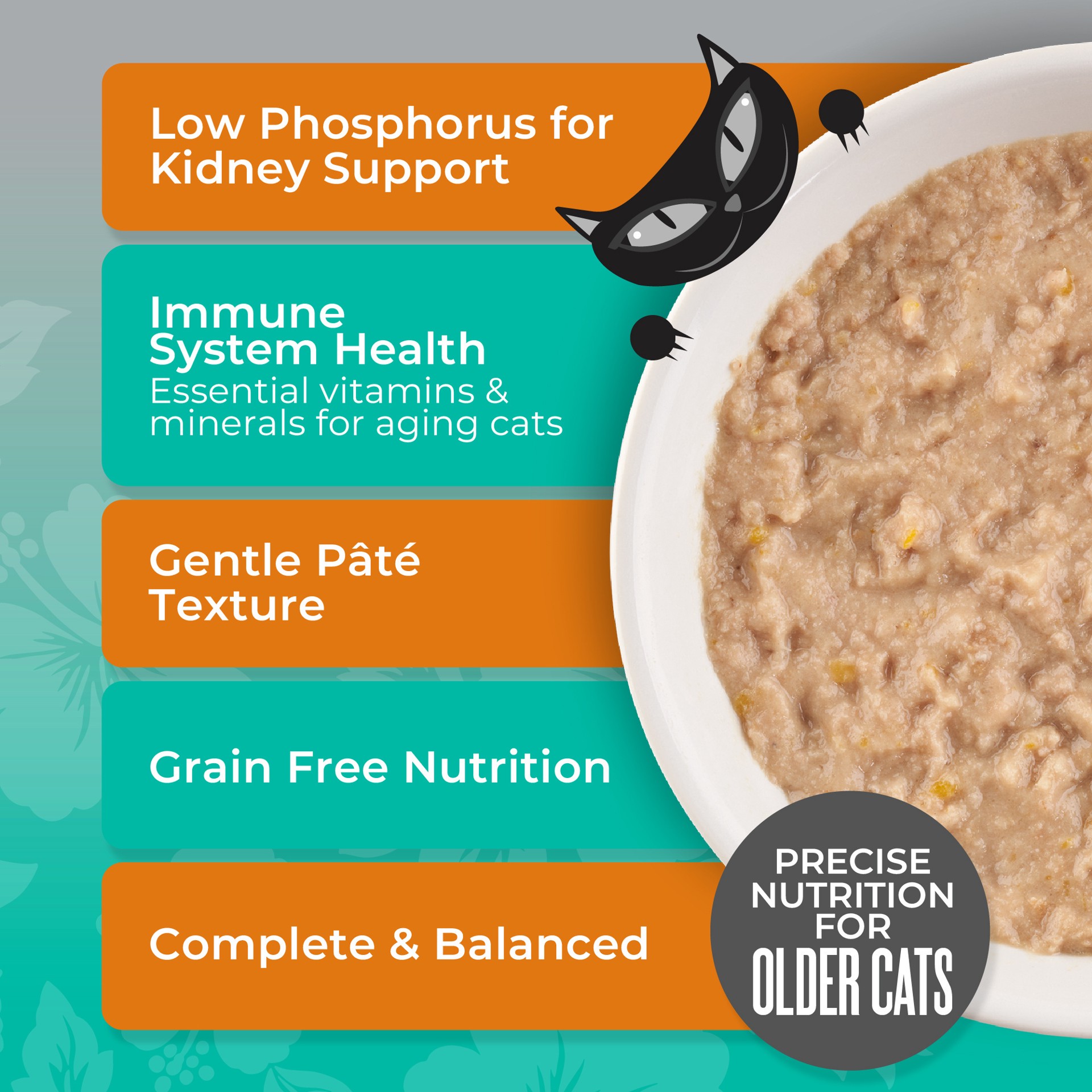 slide 6 of 6, Tiki Cat Silver Pate Wet Cat Food, Tuna & Mackerel Recipe in Broth, 2.4 oz. Can (12 Count), 2.4 oz