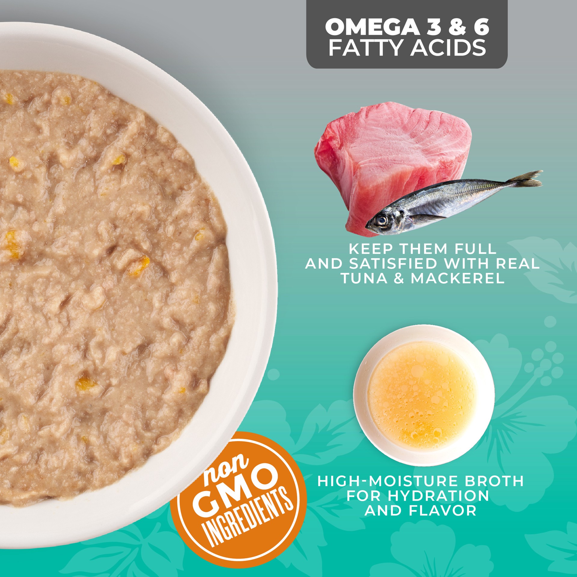 slide 4 of 6, Tiki Cat Silver Pate Wet Cat Food, Tuna & Mackerel Recipe in Broth, 2.4 oz. Can (12 Count), 2.4 oz