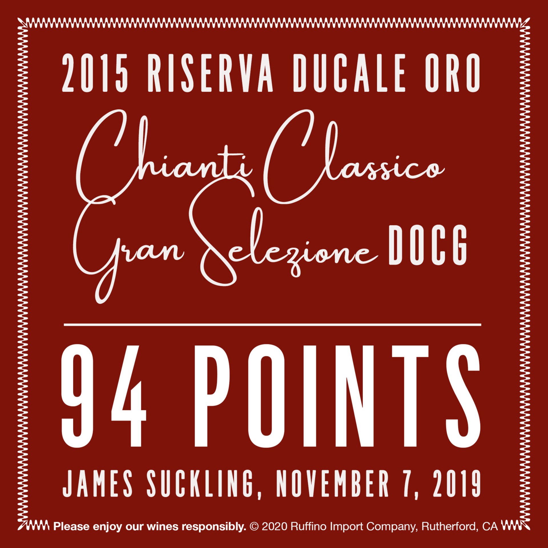 slide 7 of 7, Ruffino Riserva Ducale Oro Gran Selezione Chianti Classico DOCG Sangiovese, Italian Red Wine, 750 mL Bottle, 25.36 fl oz