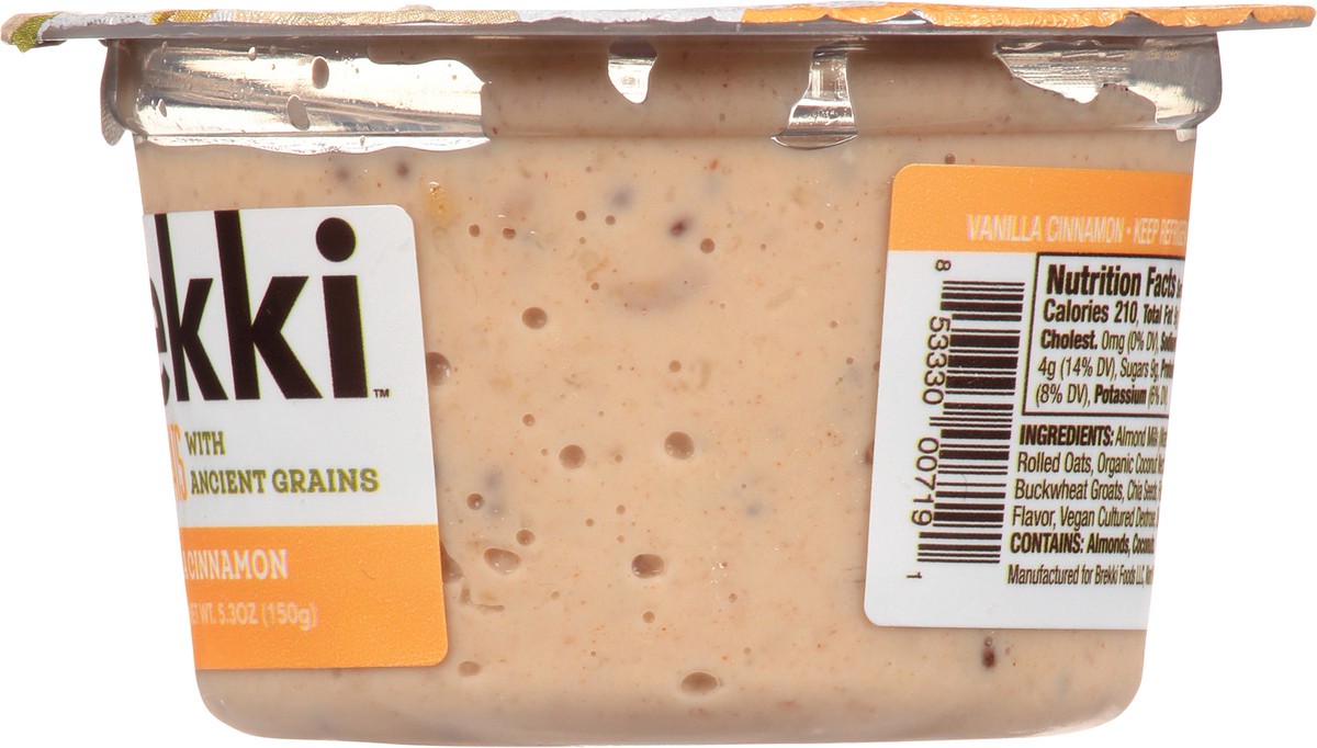 slide 7 of 9, Brekki Vanilla Cinnamon Overnight Oats, 5.3 oz