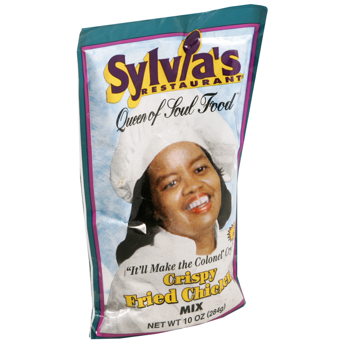 slide 1 of 1, Sylvia's Crispy Fried Chicken Mix, 