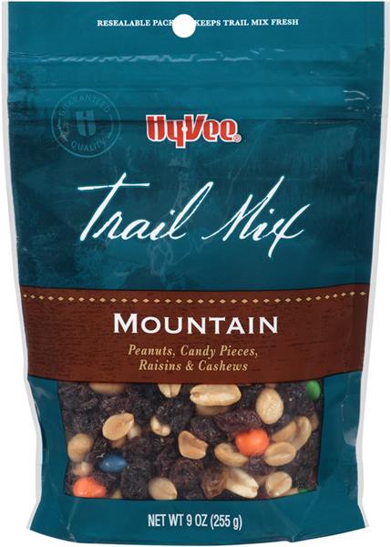 slide 1 of 1, Hy-Vee Mountain Trail Mix, 9 oz