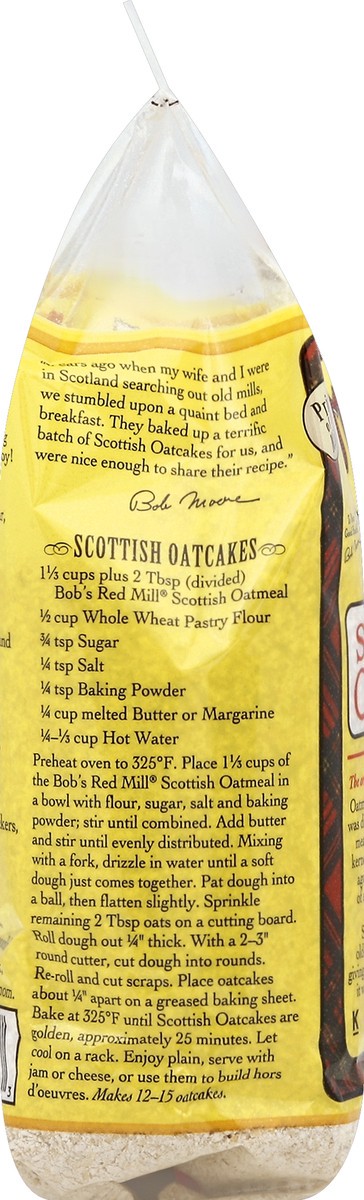 slide 3 of 6, Bob's Red Mill Scottish Oatmeal, 20 oz