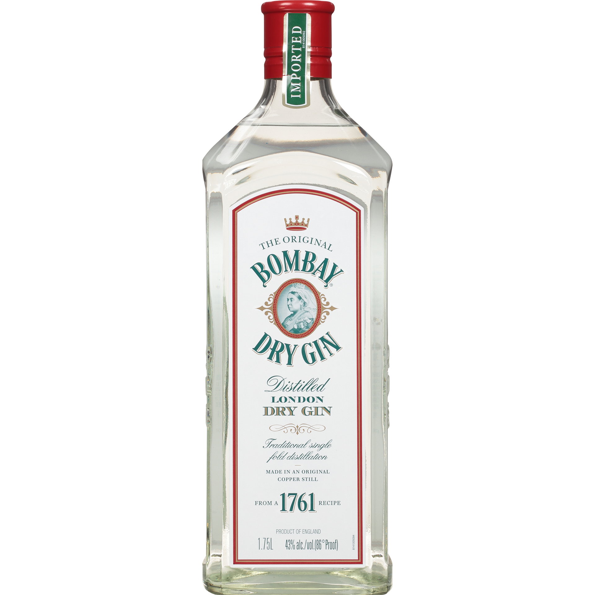 slide 1 of 6, Bombay Dry Gin 1.75 Lt, 1.75 liter