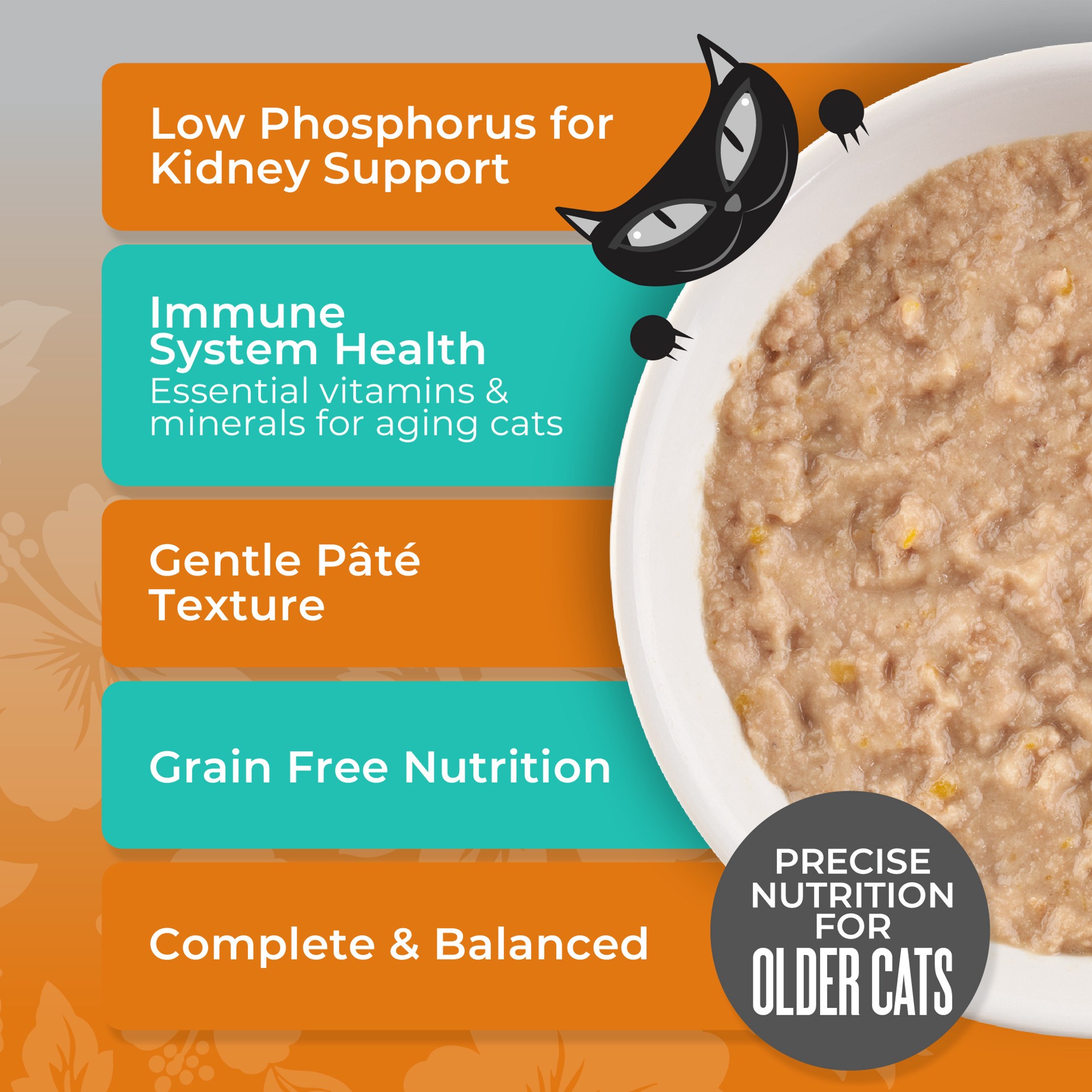 slide 4 of 7, Tiki Cat Silver Pate Wet Cat Food, Variety Pack, 2.4 oz. Can (12 Count), 28.8 oz