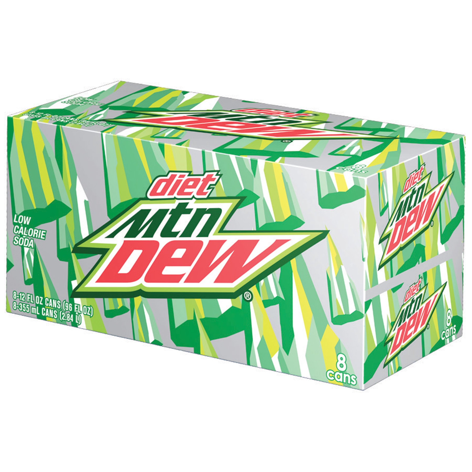 slide 1 of 1, Mountain Dew Diet 8Pk, 12 oz