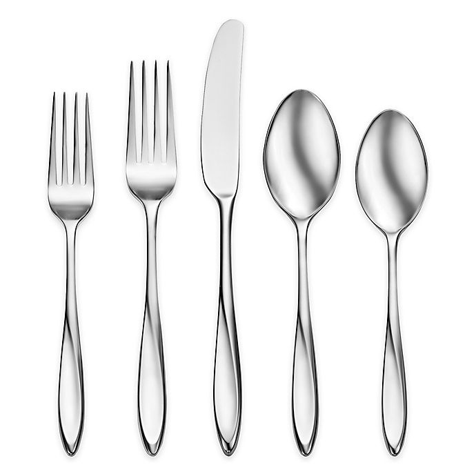 slide 1 of 1, Oneida Lunette Flatware Set, 20 ct