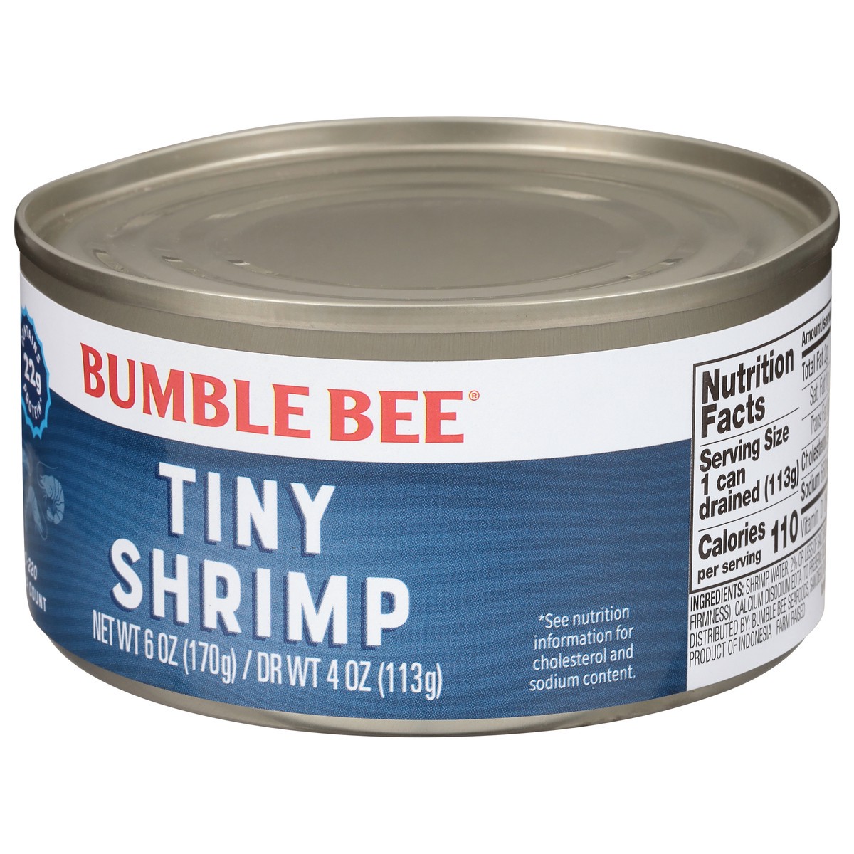 slide 5 of 11, Bumble Bee Tiny Shrimp 6 oz, 6 oz