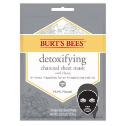 Burt's Bees Detoxifying Charcoal Sheet Mask