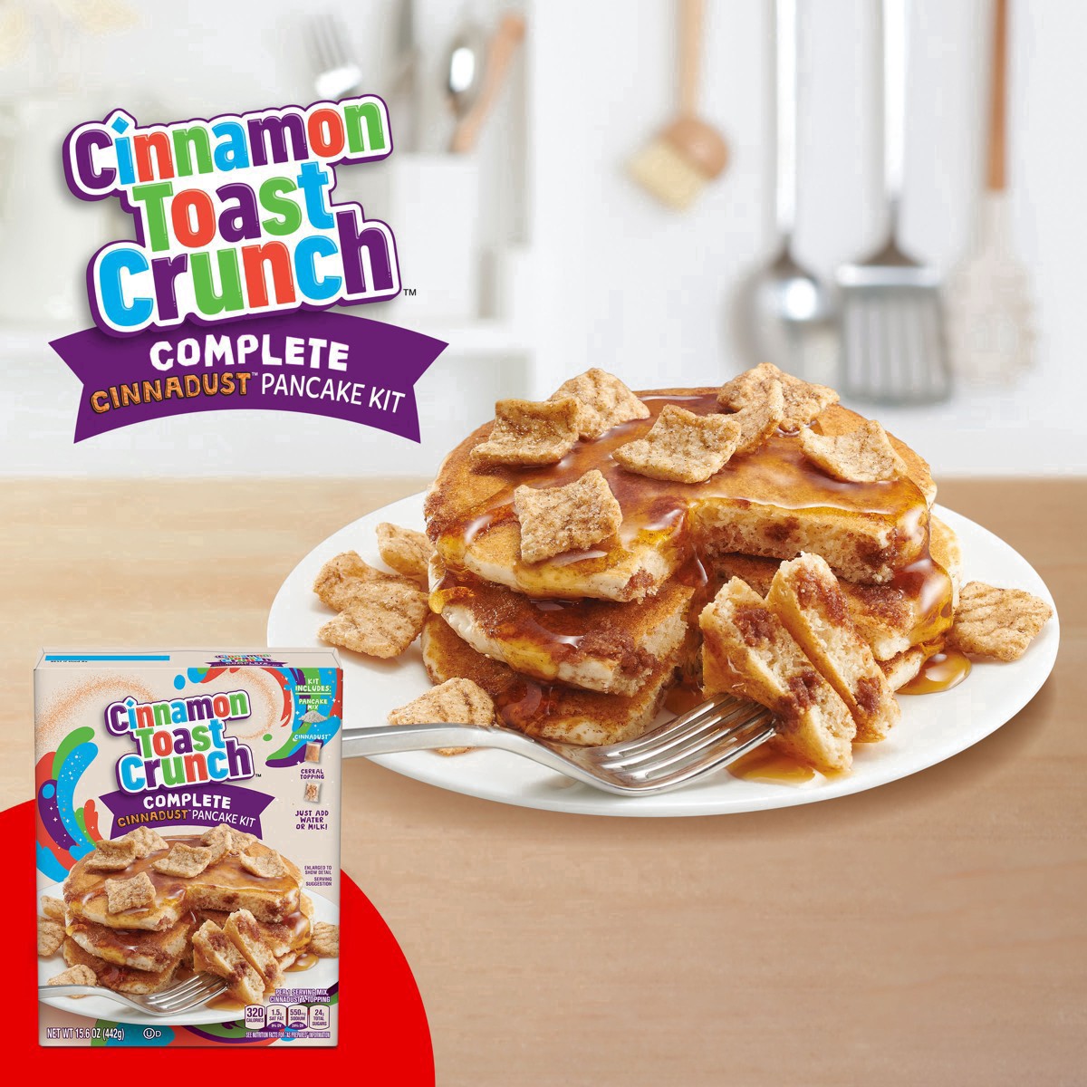 Cinnamon Toast Crunch Betty Crocker Cinnamon Toast Crunch Pancake Kit