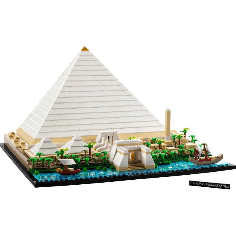 slide 2 of 6, LEGO Architecture Great Pyramid of Giza Set 21058, 1 ct