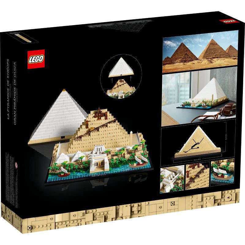 slide 4 of 6, LEGO Architecture Great Pyramid of Giza Set 21058, 1 ct