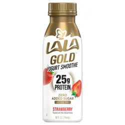 Lala Gold Lactose Free Strawberry Yogurt Smoothie 10 fl oz