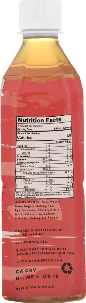 slide 5 of 13, Little Jasmine Lychee Oolong Tea - 16.9 oz, 16.9 oz