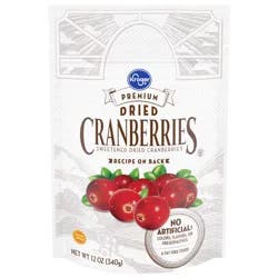 Kroger Dried Cranberries Bag