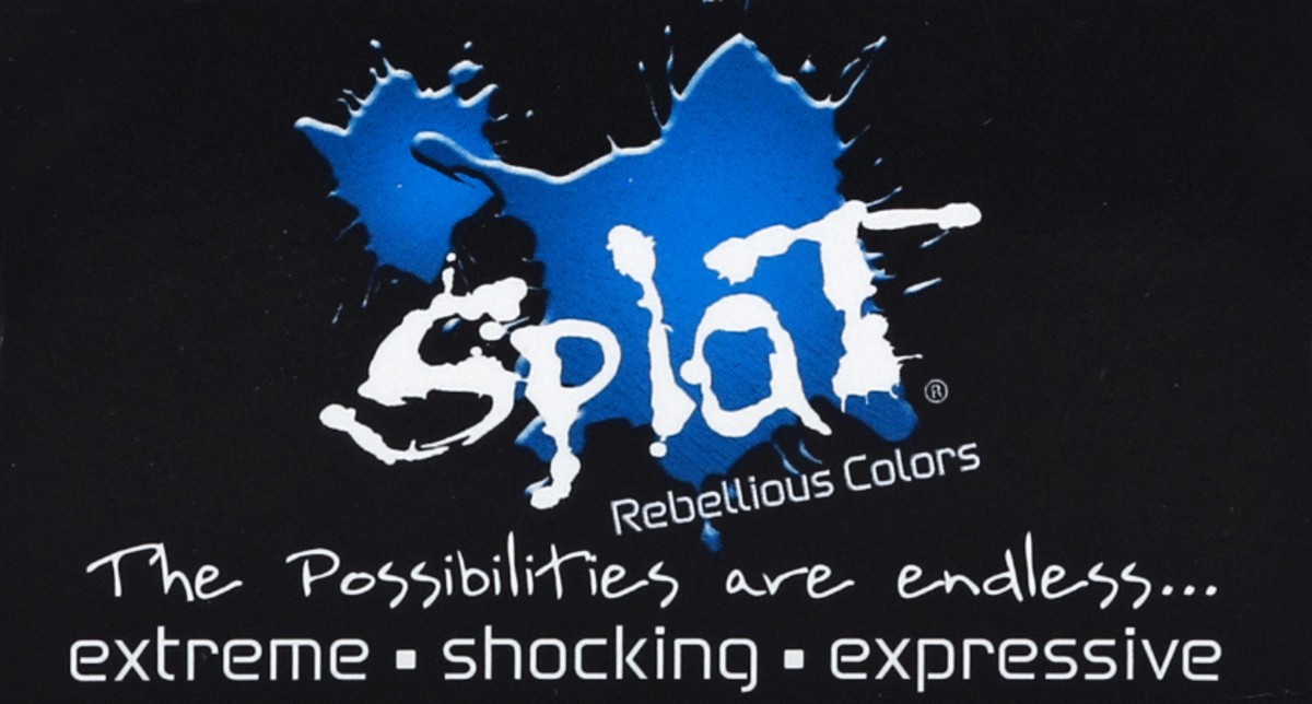 slide 3 of 10, Splat Temporary Dye 1 ea, 1.5 oz