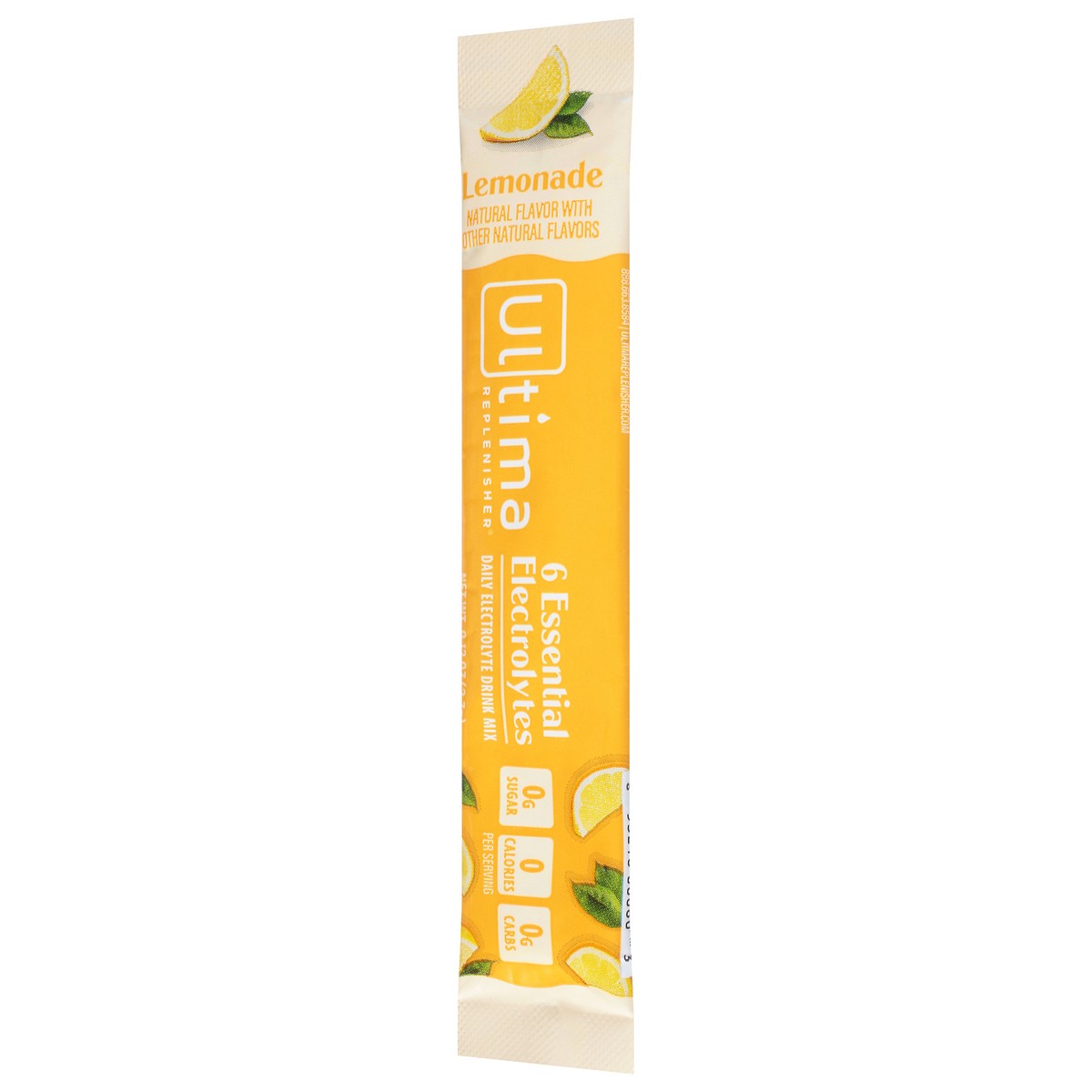 slide 10 of 13, Ultima Replenisher Daily Lemonade Electrolyte Drink Mix 0.13 oz, 20 ct; 0.12 oz