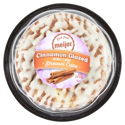 Fresh from Meijer Cinnamon Streusel Creme Cake, 20 oz