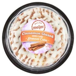 Fresh from Meijer Cinnamon Streusel Creme Cake, 20 oz