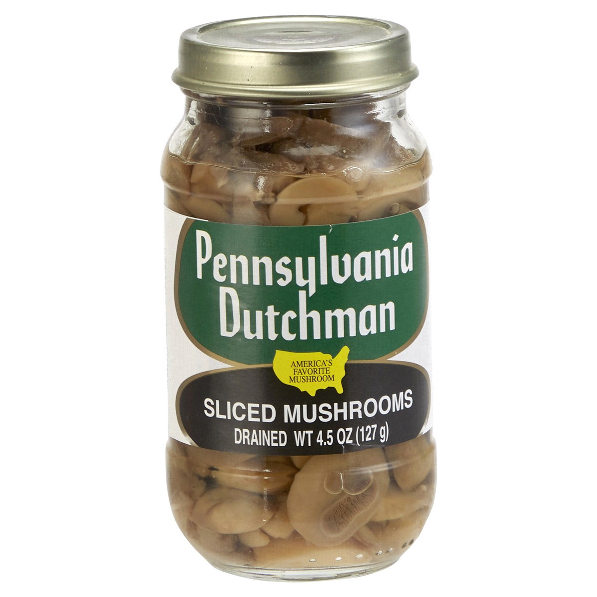 slide 1 of 5, Pennsylvania Dutchman Sliced Mushrooms, 4.5 oz