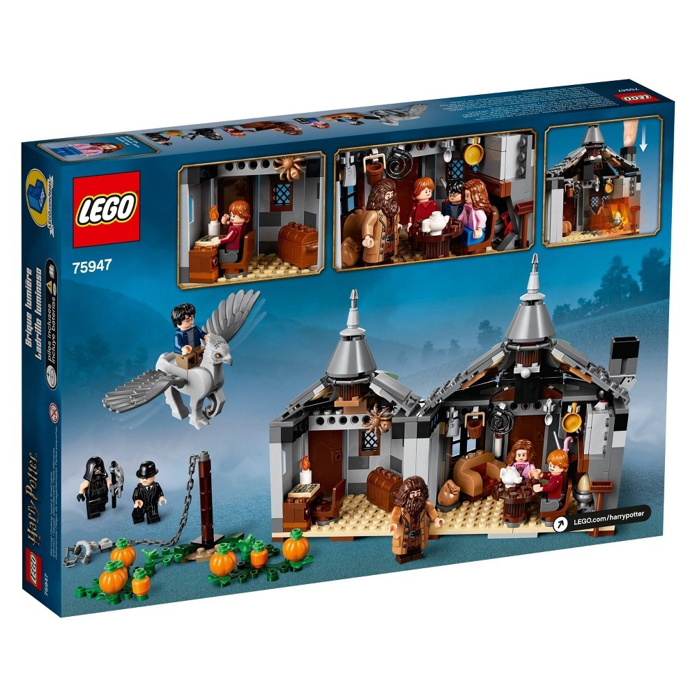 slide 2 of 7, LEGO Harry Potter Hagrid's Hut: Buckbeak's Rescue 75947, 496 ct