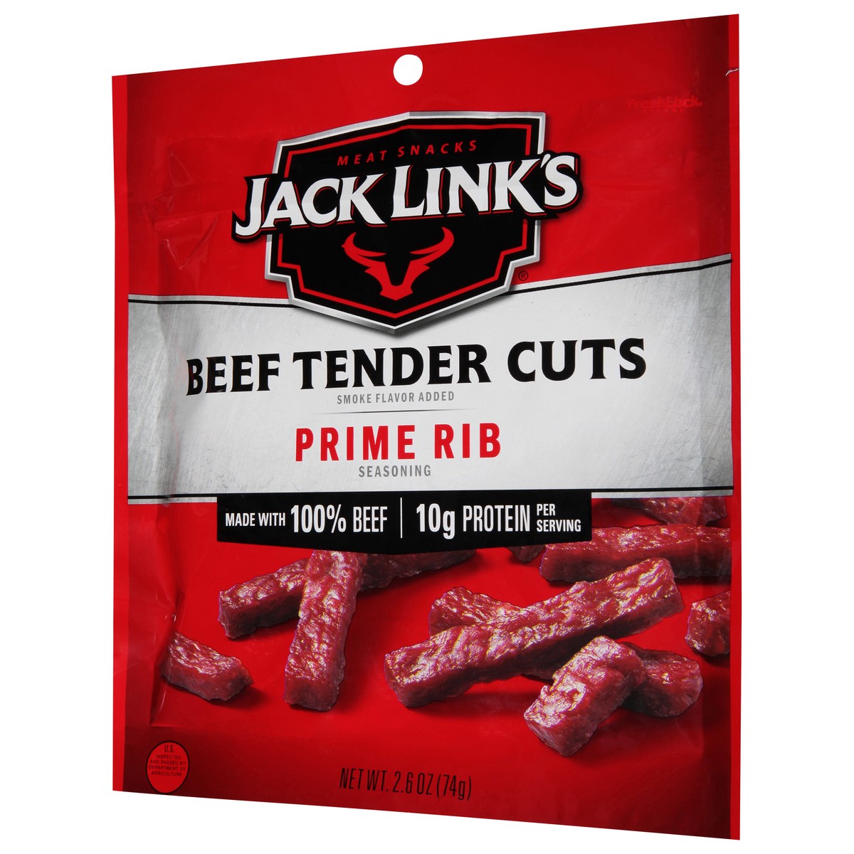 slide 3 of 9, Jack Link's 2.6 Ounce Jack Link's Prime Rib Tender Cuts 1/1 Count, 2.6 oz
