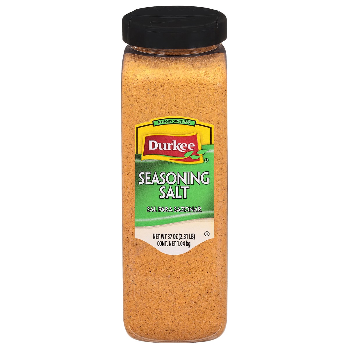 slide 3 of 13, Durkee Seasoning Salt 37 oz, 37 oz