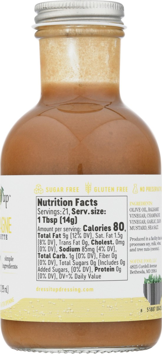slide 6 of 9, Dress It Up Champagne Vinaigrette, 10 fl oz