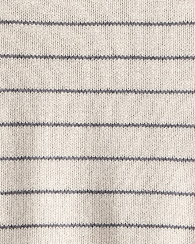 slide 3 of 5, Carter's Carters Baby Boy 2-Piece Stripe Sweater & Overall Set - Grey Grey 18M, 2 pc