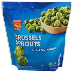 Sunny Select Brussel Sprouts Steam In Bag, 12 oz