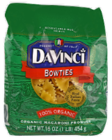 slide 1 of 1, DaVinci Italian Organics Bow Ties, 16 oz