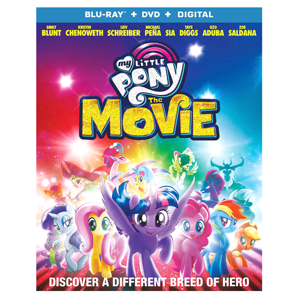 slide 1 of 1, My Little Pony: The Movie (Blu-ray + DVD + Digital), 1 ct